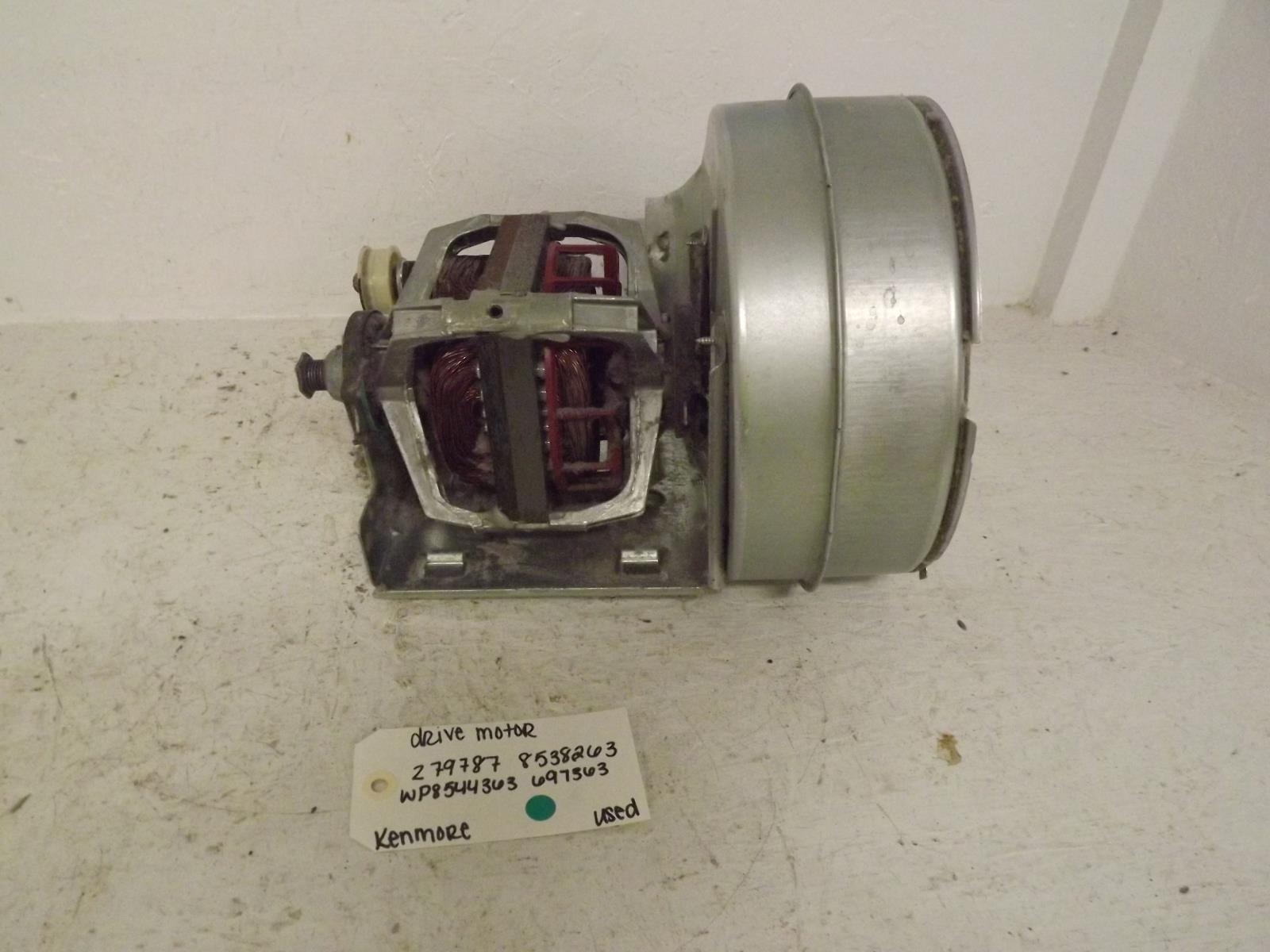 Kenmore Dryer 279787 8538263 WP8544363 697363 Drive Motor Used Kenmore Dryer 279787 8538263 WP8544363 697363 Drive Motor Used